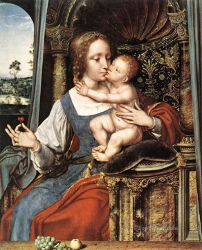 Quentin Matsys Painting - Virgin and Child Quentin Matsys